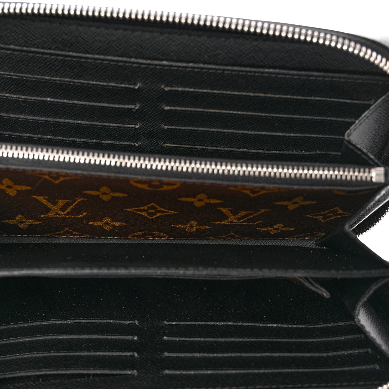 Louis Vuitton Monogram Macassar Zippy XL Wallet 5 of 8