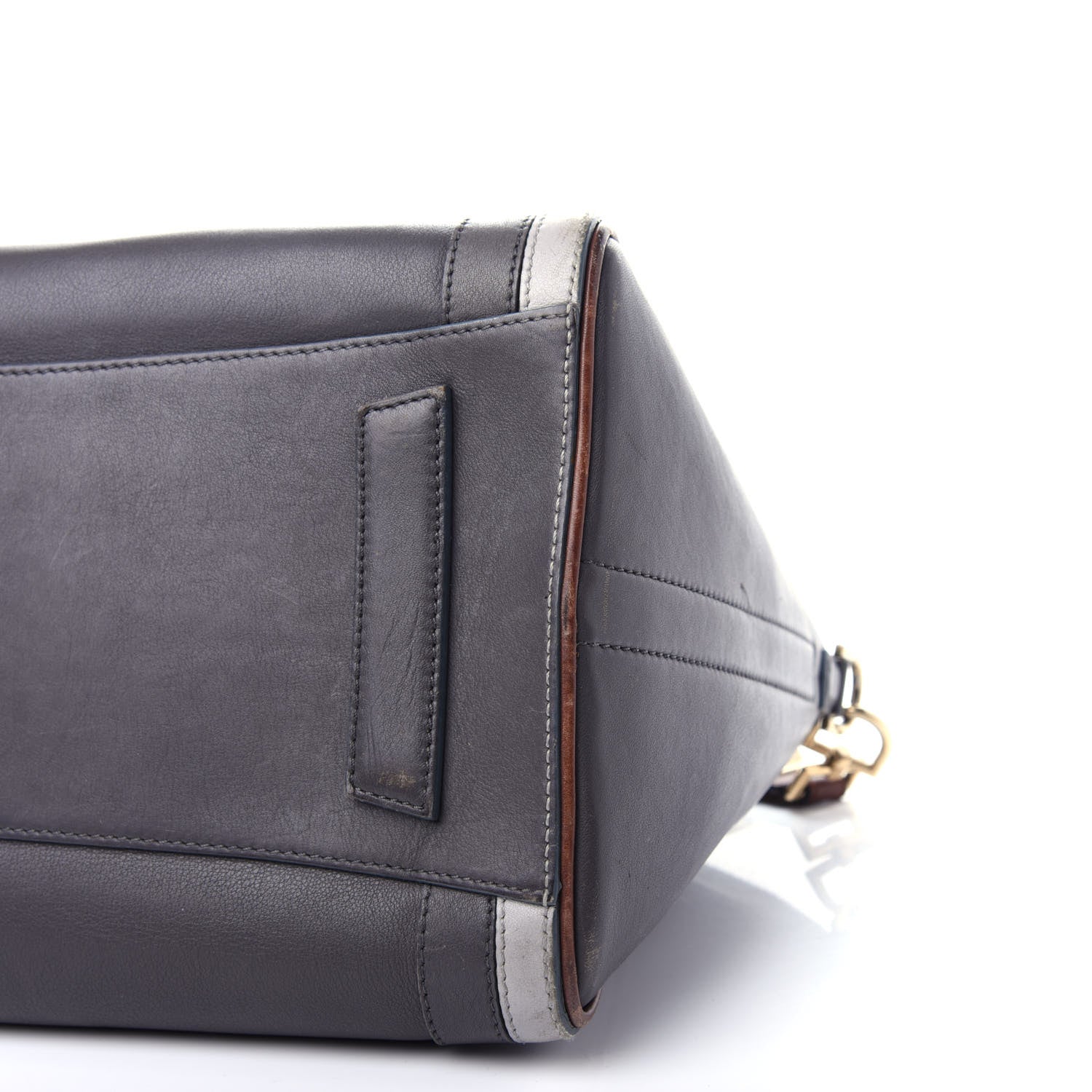 Givenchy Smooth Calfskin Medium Tri-Color Antigona Dark Grey 9 of 13