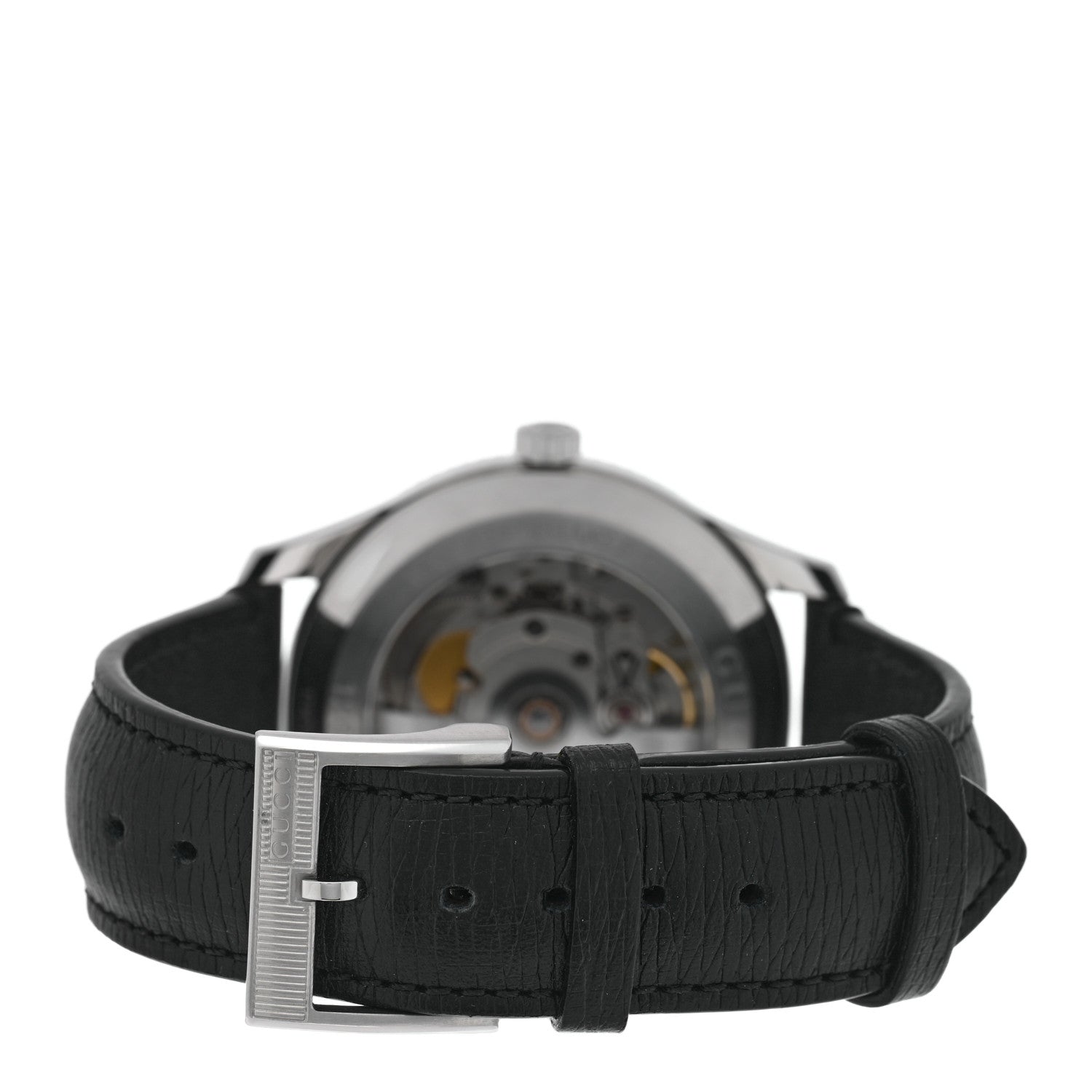Gucci Stainless Steel Calfskin 40mm Eryx Automatic Watch 3 of 5