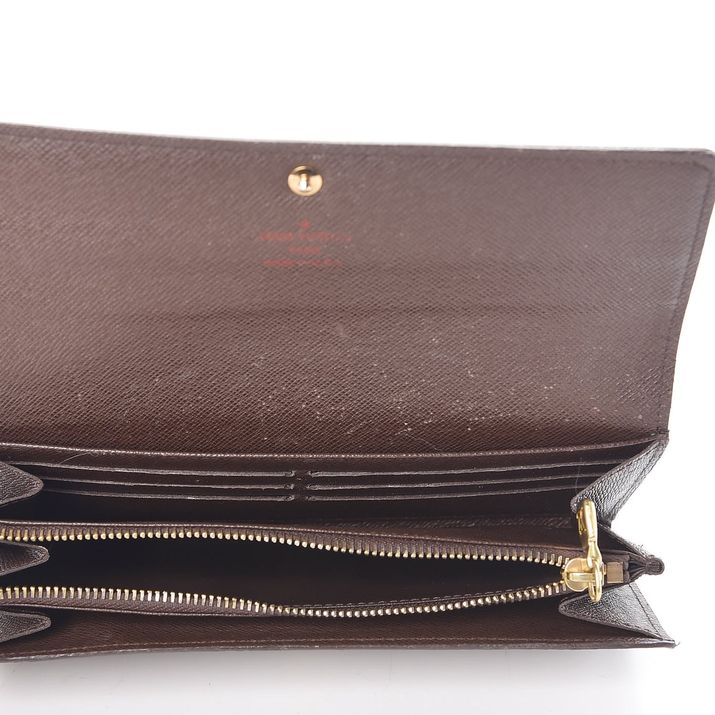 Damier Ebene Sarah Wallet