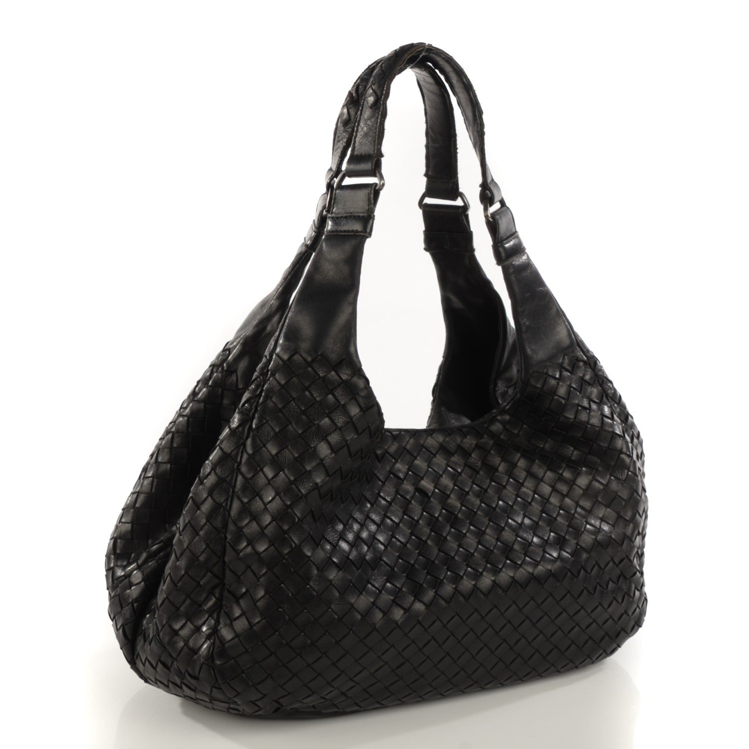 Bottega Veneta Nappa Intrecciato Medium Campana Nero Black 5 of 11
