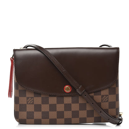 Louis Vuitton Damier Ebene Twice Cherry 1 of 9