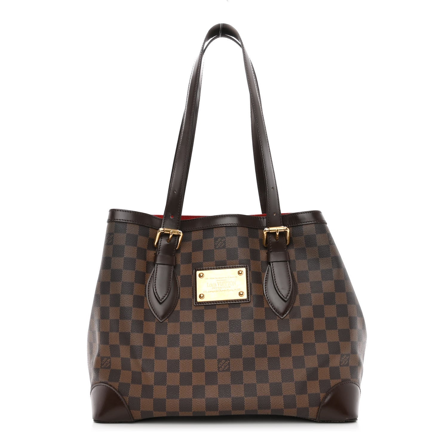 Louis Vuitton LOUIS VUITTON Damier Ebene Hampstead MM 1 of 8