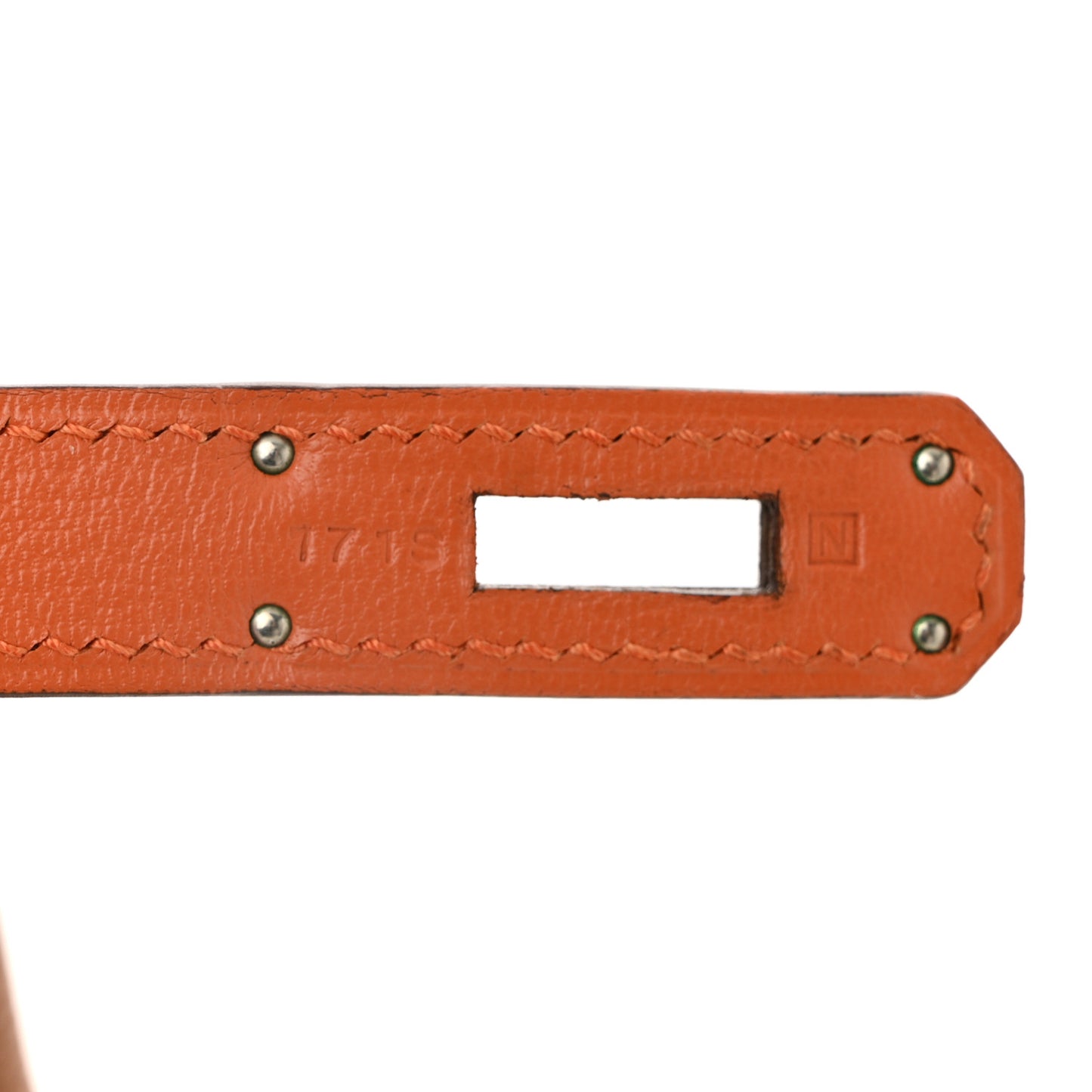 Togo Kelly Retourne 28 Gold Orange