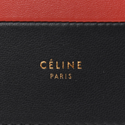 Celine Smooth Lambskin Frame Evening Chain Clutch Dark Navy Claycourt 6 of 10