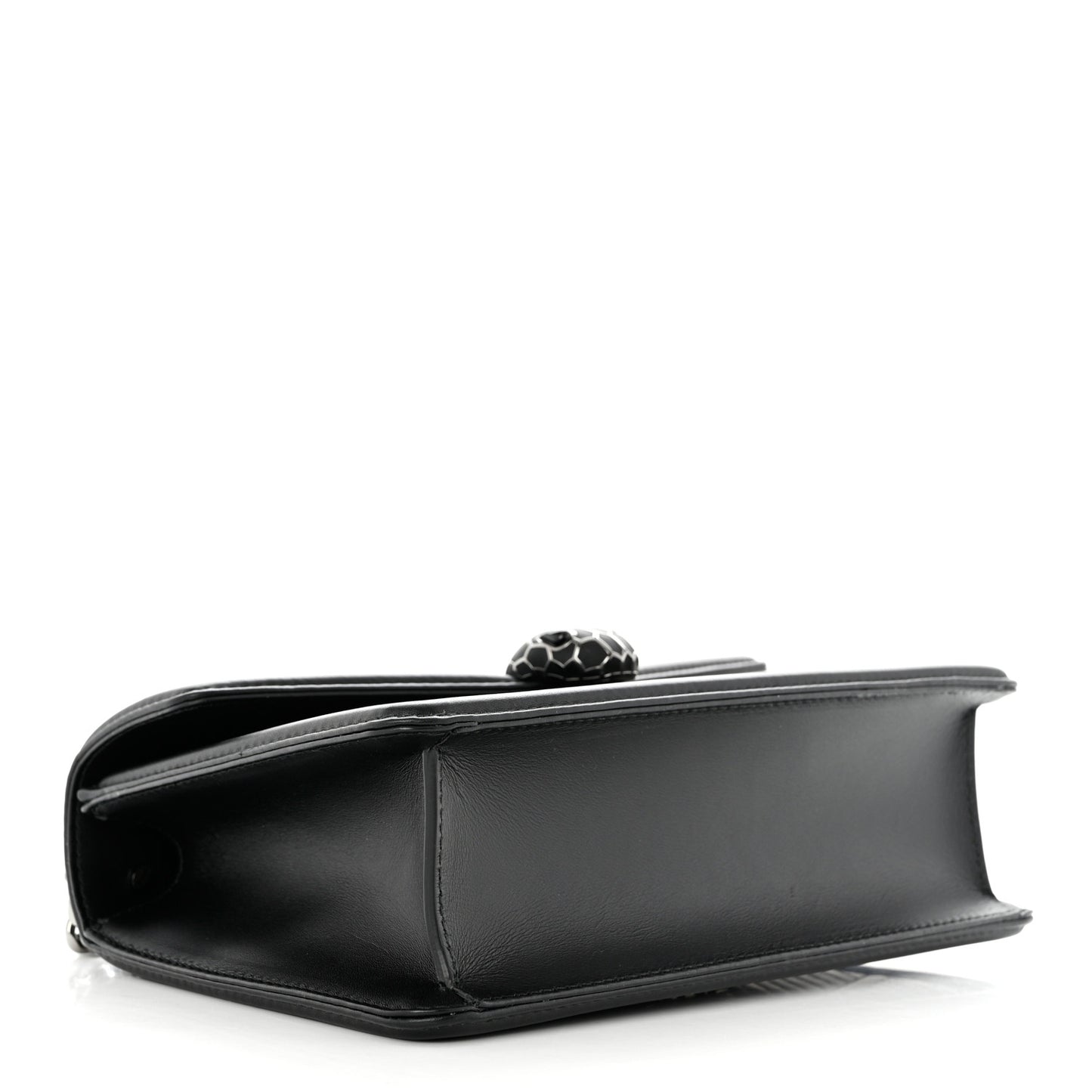Quilted Nappa Smooth Calfskin Serpenti Forever Diamond Blast Shoulder Bag Black