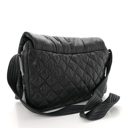 Chanel Nylon Coco Cocoon Messenger Bag Black 3 of 12