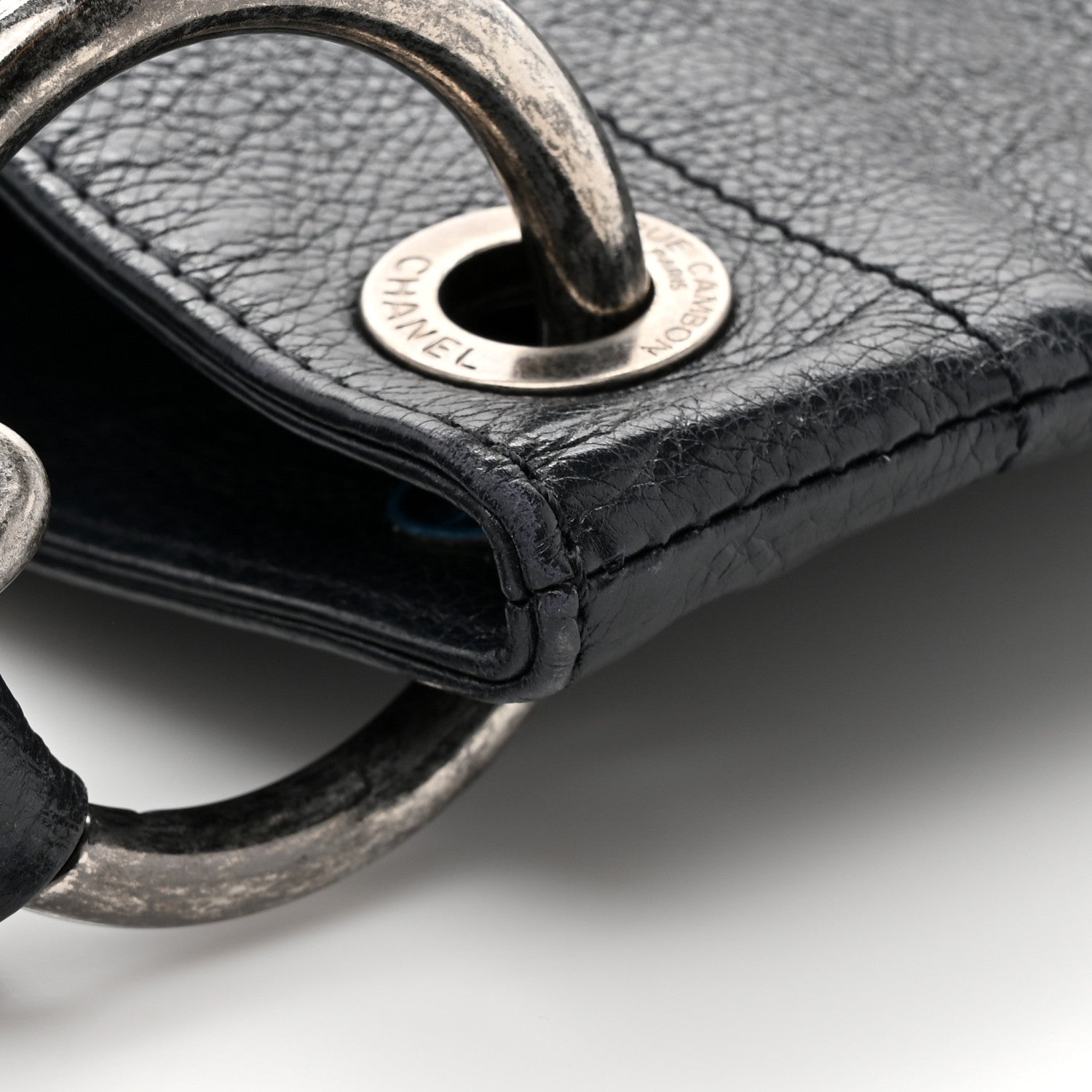 Chanel Calfskin Oser Sans Poser Messenger Dark Navy 11 of 12