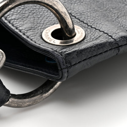 Chanel Calfskin Oser Sans Poser Messenger Dark Navy 11 of 12