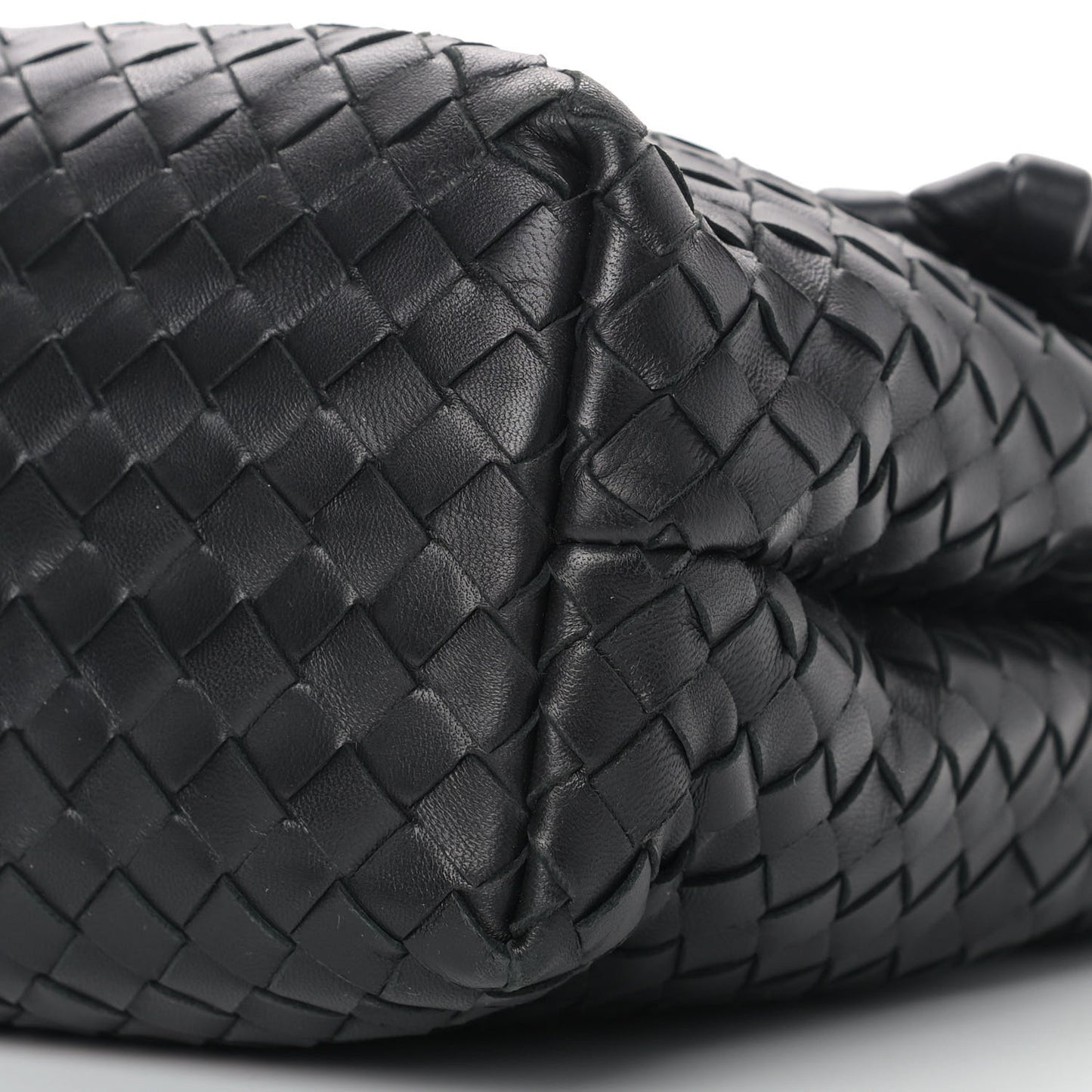 Nappa Intrecciato Large Olimpia Bag Black