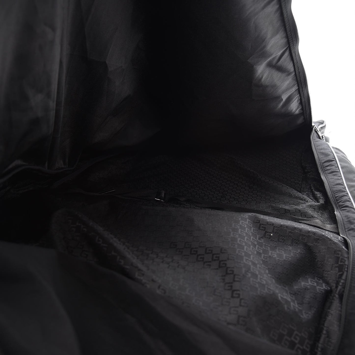 Canvas Large Garment Bag Black