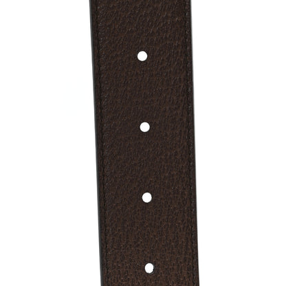 Gucci Supreme Monogram Calfskin Square G 35mm Belt 90 36 Brown 4 of 4