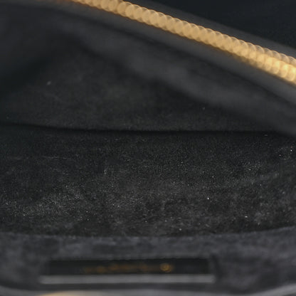 Saint Laurent Metallic Calfskin Matelasse Chevron Monogram Medium College Bag Bronze 6 of 14