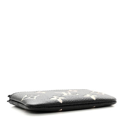 Louis Vuitton Empreinte Monogram Giant Key Pouch Black Beige 4 of 7