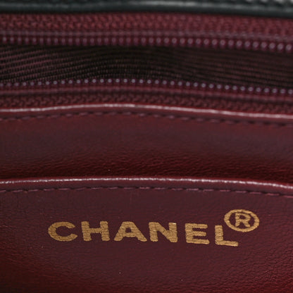 Chanel Lambskin Quilted Medium Single Flap Black 6 of 9
