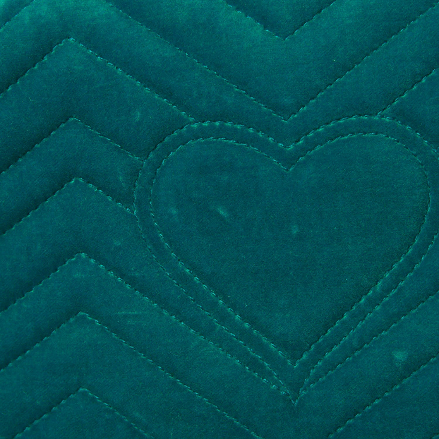 Gucci Velvet Matelasse Small GG Marmont Shoulder Bag Pavone Cyan 12 of 13