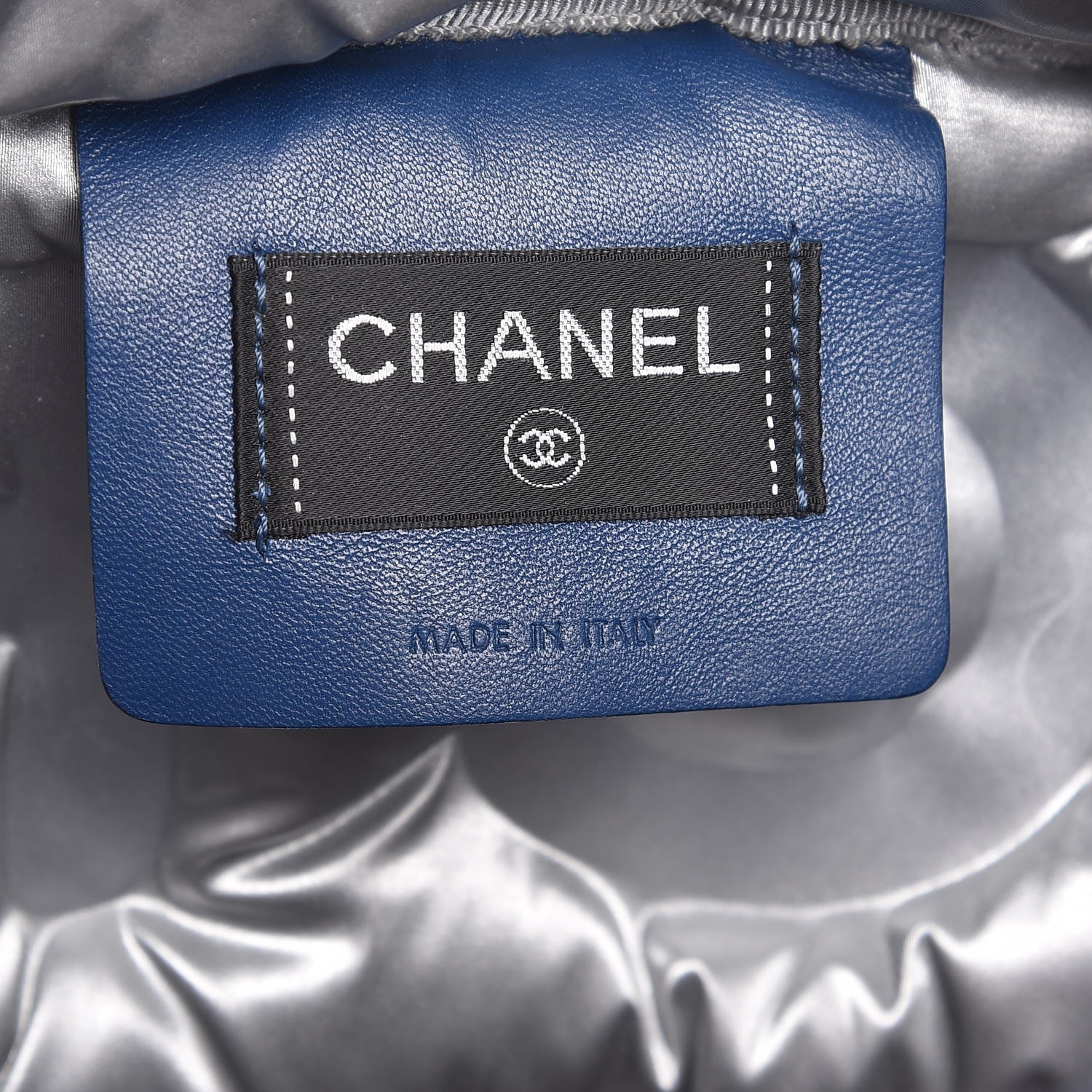 Chanel Nylon Embossed Small Doudoune Backpack Pink Blue White 6 of 7