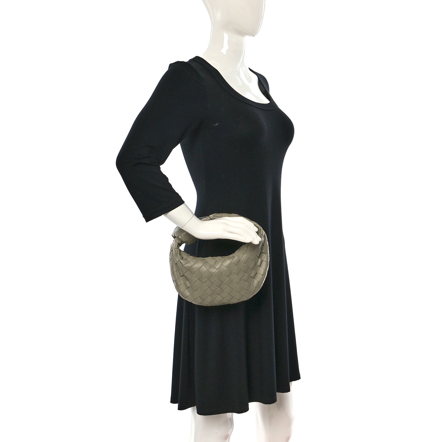 Bottega Veneta Nappa Intrecciato Mini Jodie Travertine 3 of 8