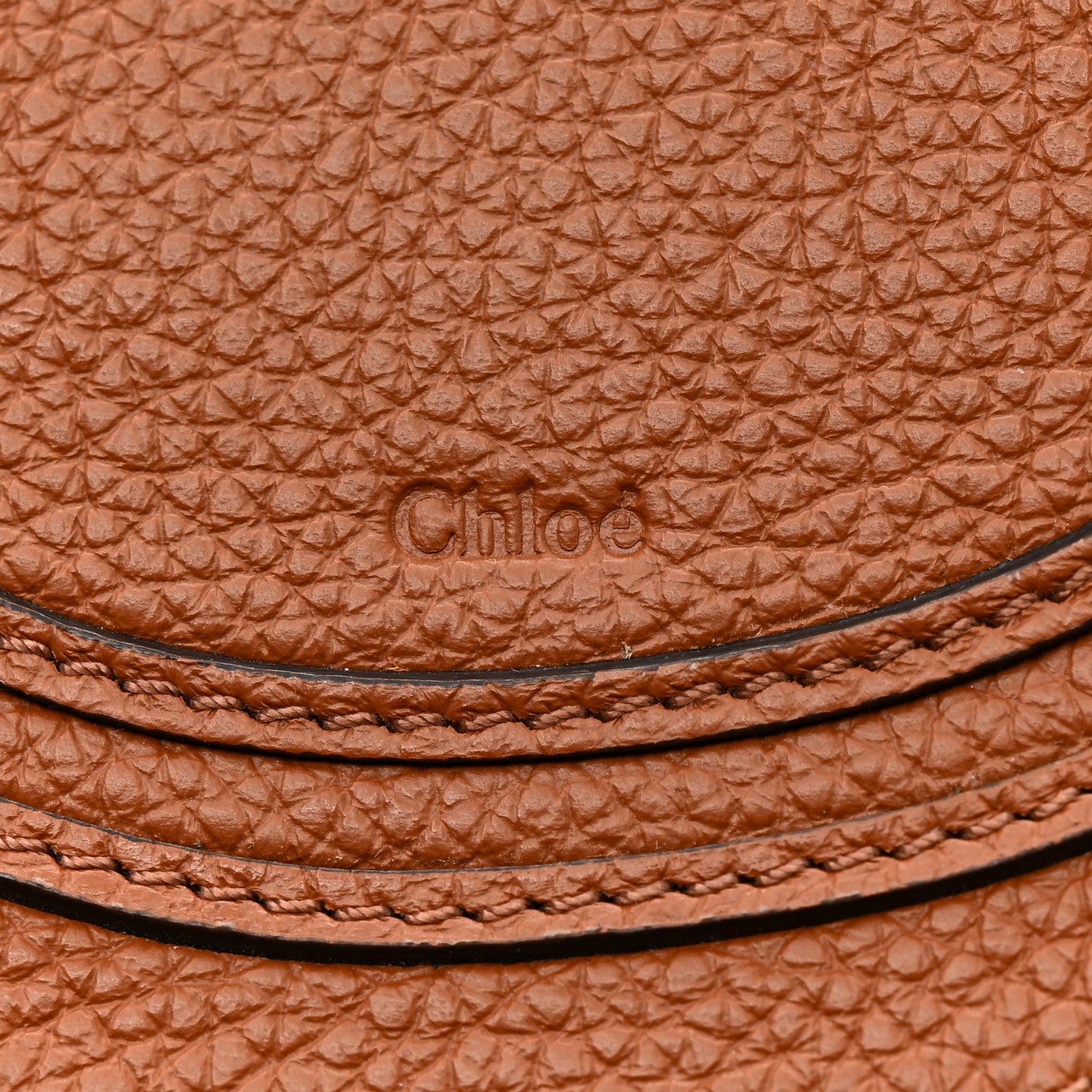 Chloe Raffia Small Grain Calfskin Small Marcie Basket Crossbody Tan 6 of 11