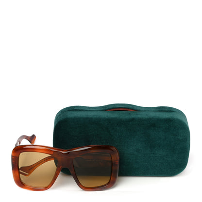 Gucci Acetate Square Frame Sunglasses GG0498S Brown 7 of 7