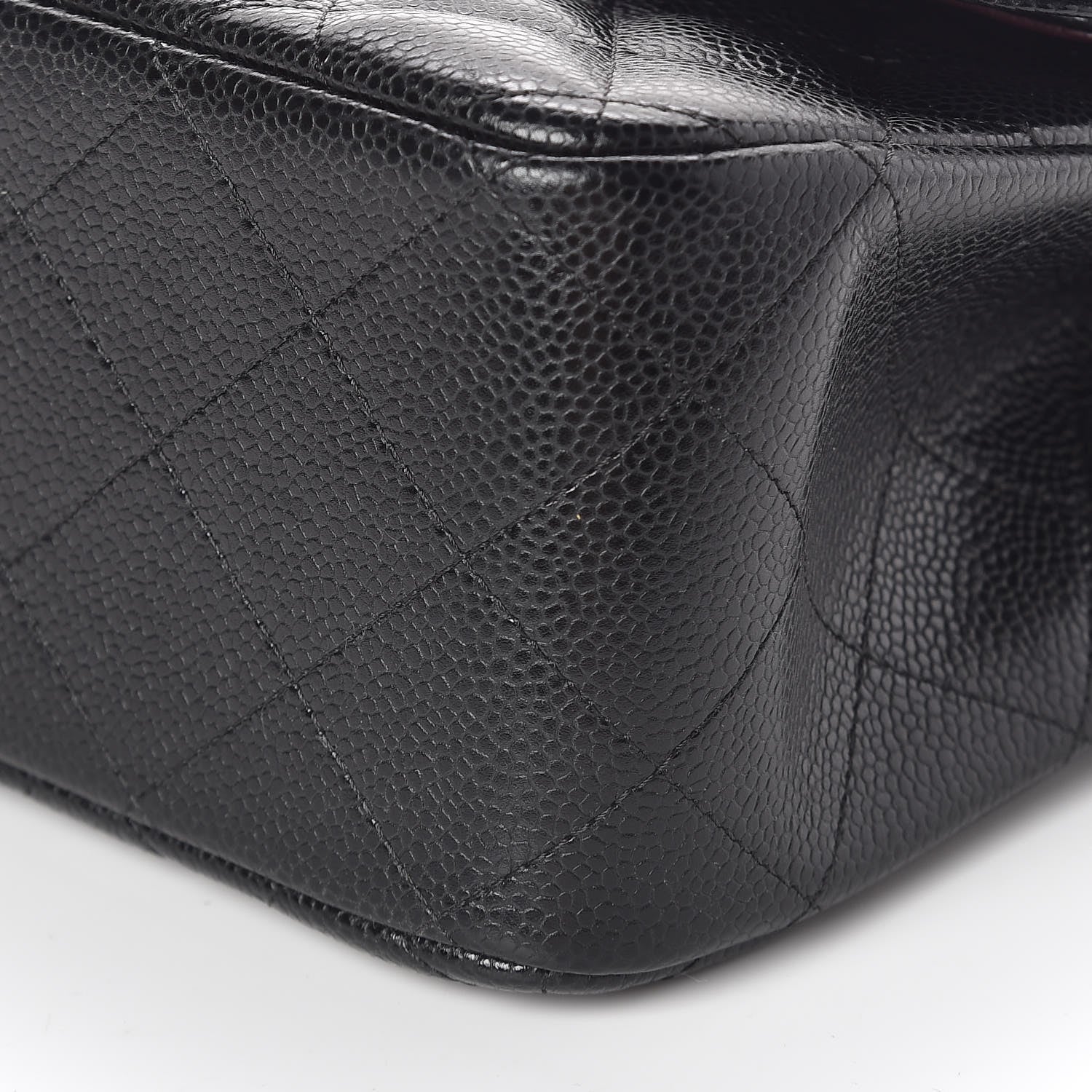 Chanel Caviar Quilted Jumbo Double Flap Black 9 of 9