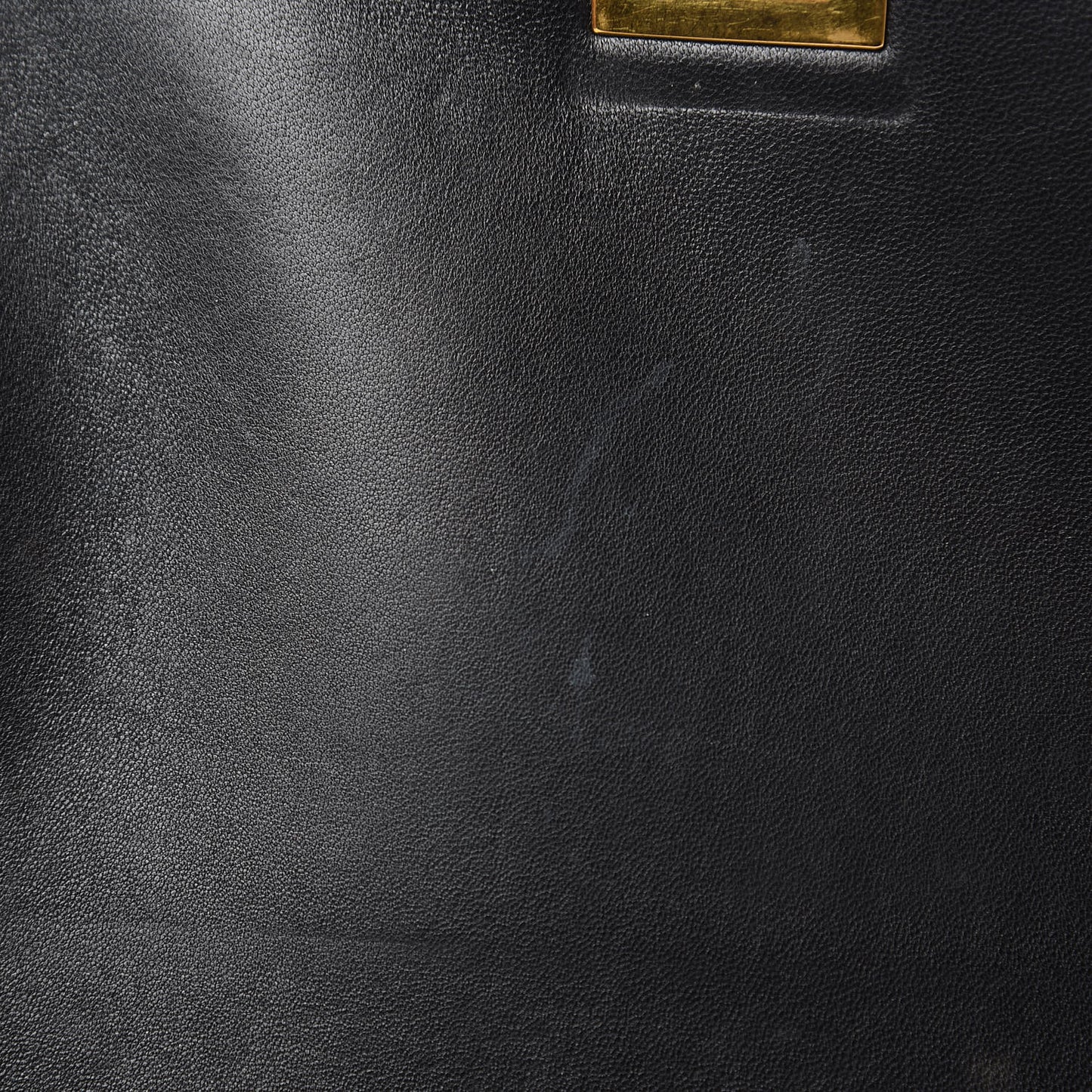 Smooth Calfskin Large Classic Box Flap Bag Black