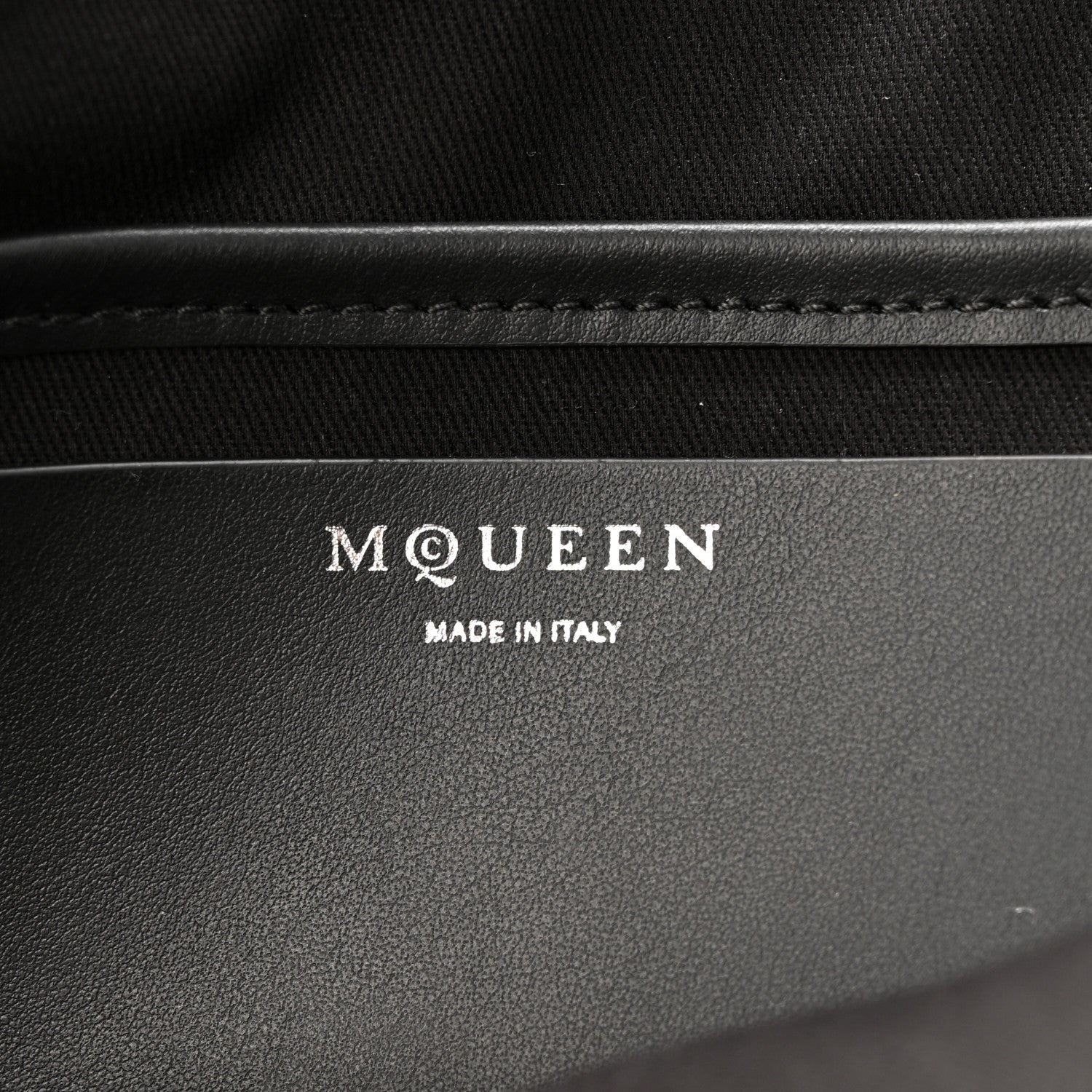 Alexander McQueen Canvas Calfskin T-Bar Shopping Bag Black 6 of 12