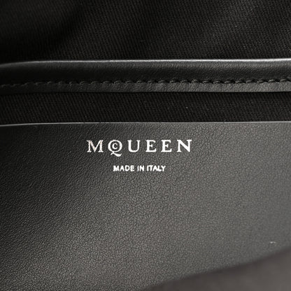 Alexander McQueen Canvas Calfskin T-Bar Shopping Bag Black 6 of 12