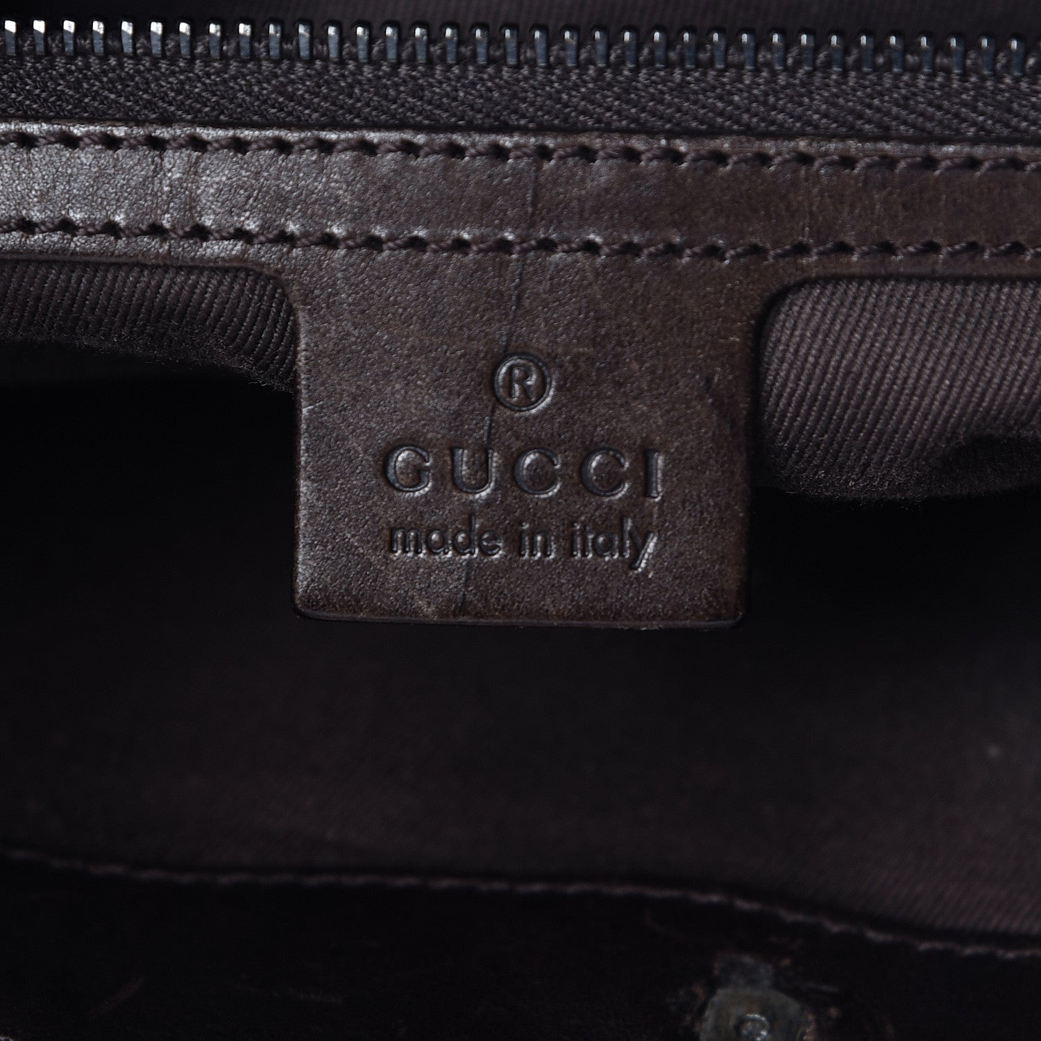 Gucci Monogram Hobo Dark Brown 6 of 19