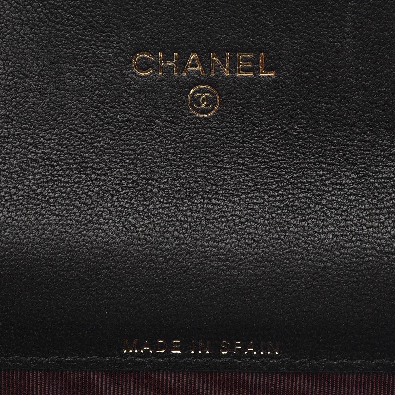 Chanel Aged Calfskin Quilted Reissue Flap Card Holder Black 5 of 8