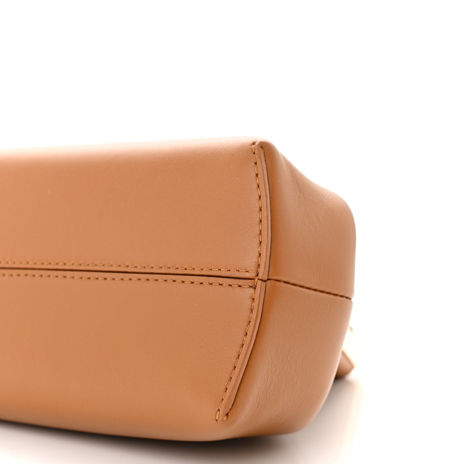 Fendi Shiny Nappa Small Fendi First Caramello 10 of 11