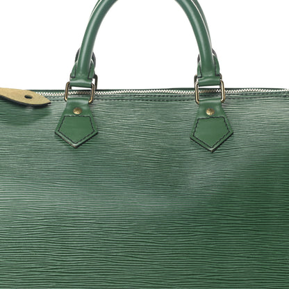 Louis Vuitton Epi Speedy 35 Borneo 14 of 20