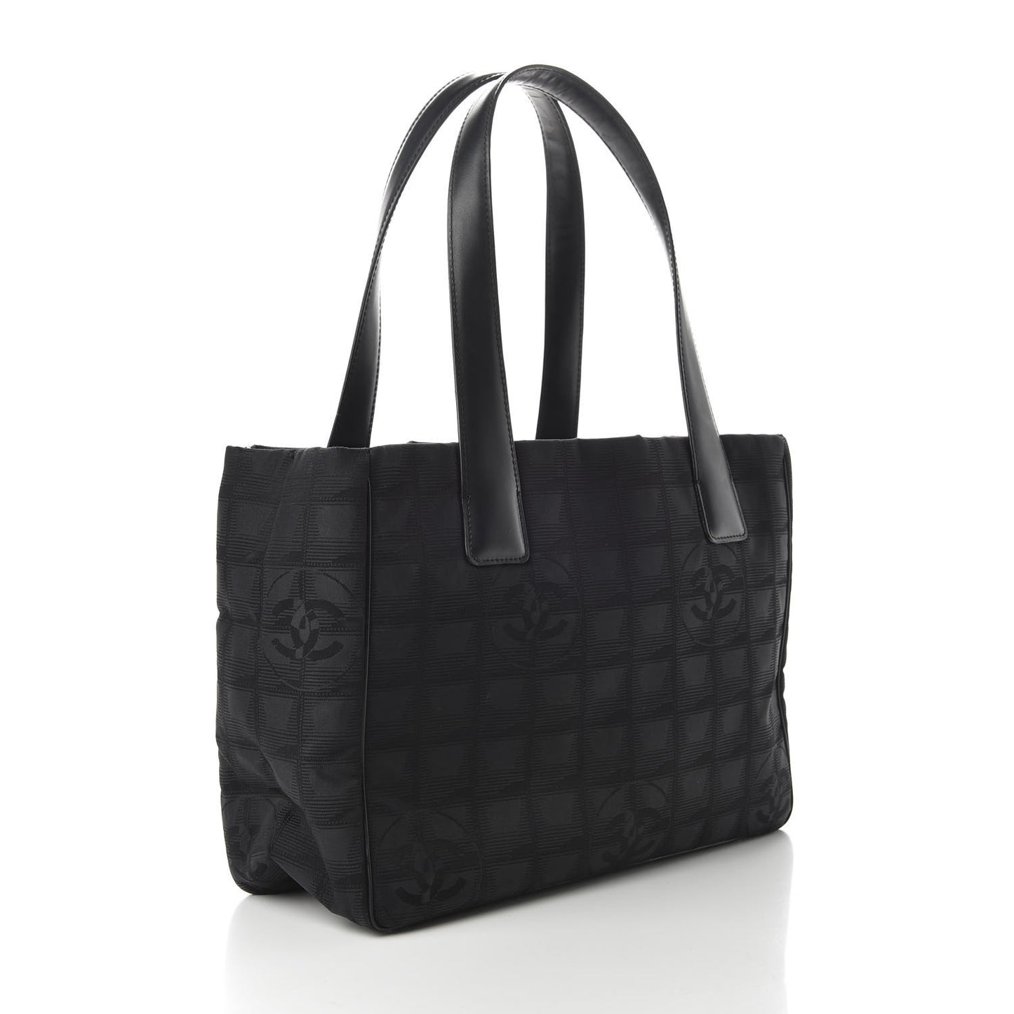 Nylon Small Travel Tote Black
