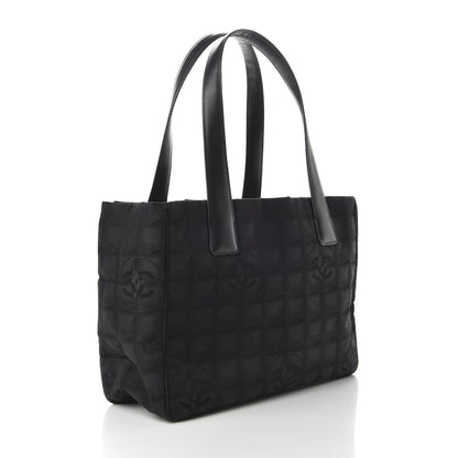 Chanel Nylon Small Travel Tote Black 3 of 10