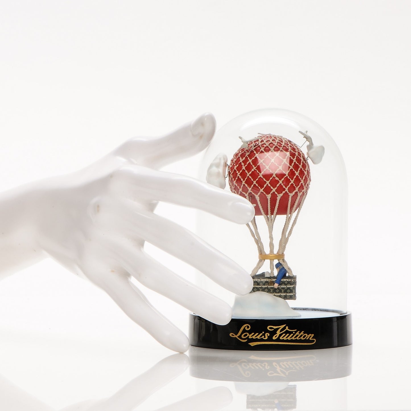 Hot Air Balloon Snow Globe