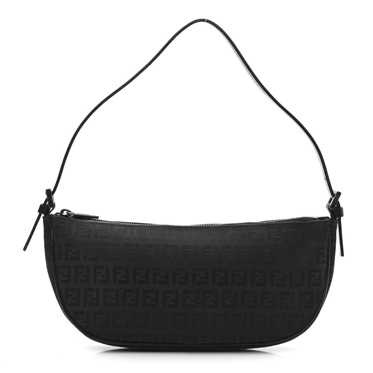 Fendi Zucchino Pochette Tobacco Moro 1 of 9