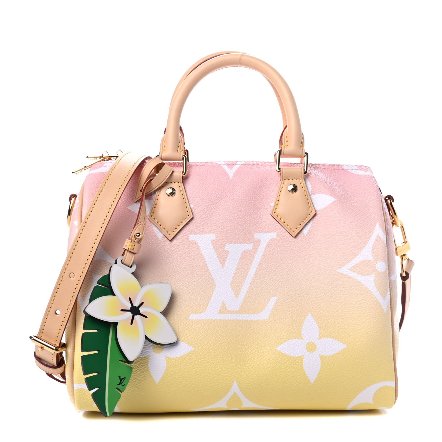 Louis Vuitton Monogram Giant By The Pool Speedy Bandouliere 25 Light Pink 1 of 4