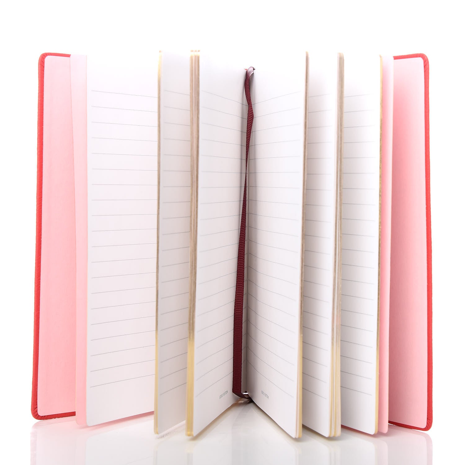 Louis Vuitton Taurillon Notebook MM Rubis 5 of 6