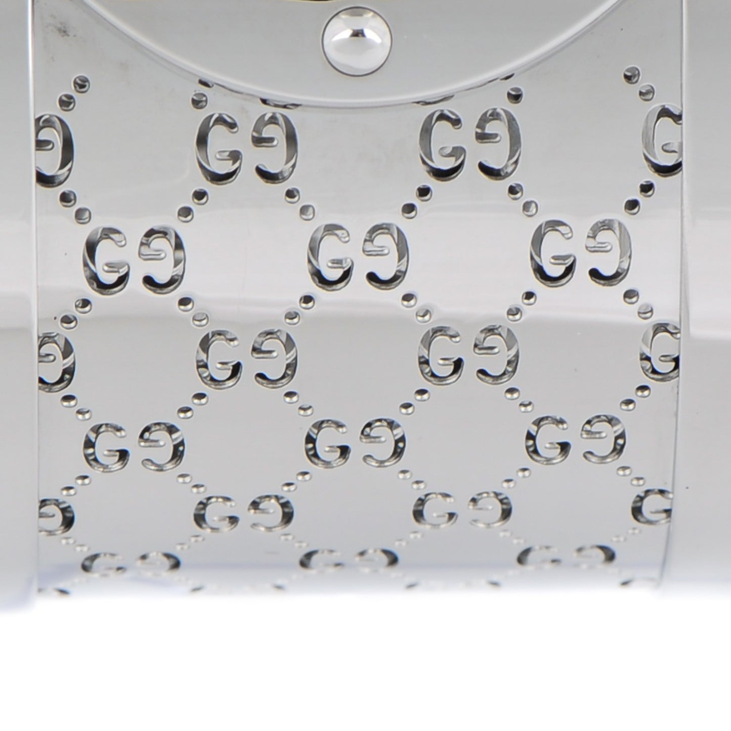 Stainless Steel Diamond Bezel Mother of Pearl 33mm Twirl Quartz Watch