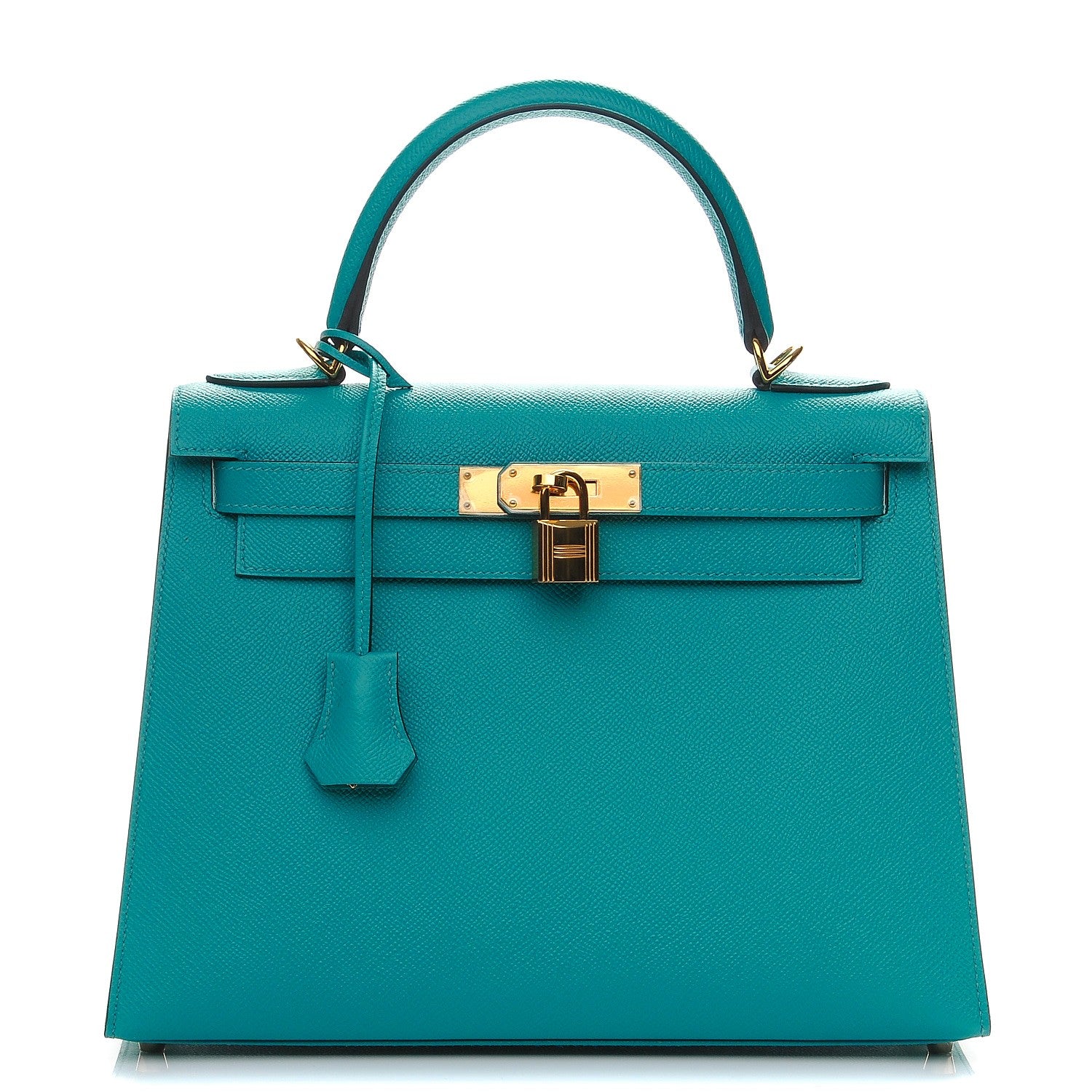 Hermes Epsom Kelly Sellier 28 Bleu Paon 1 of 28
