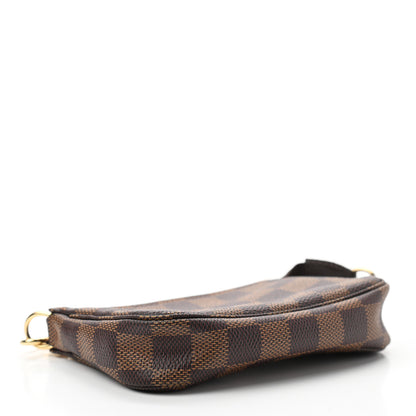 Louis Vuitton Damier Ebene Mini Pochette Accessories 4 of 7