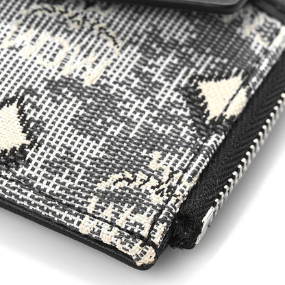 MCM Jacquard Patricia Card Case Grey 8 of 10