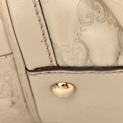 Gucci Guccissima Pop Bamboo Top Handle Tote Off White 13 of 28