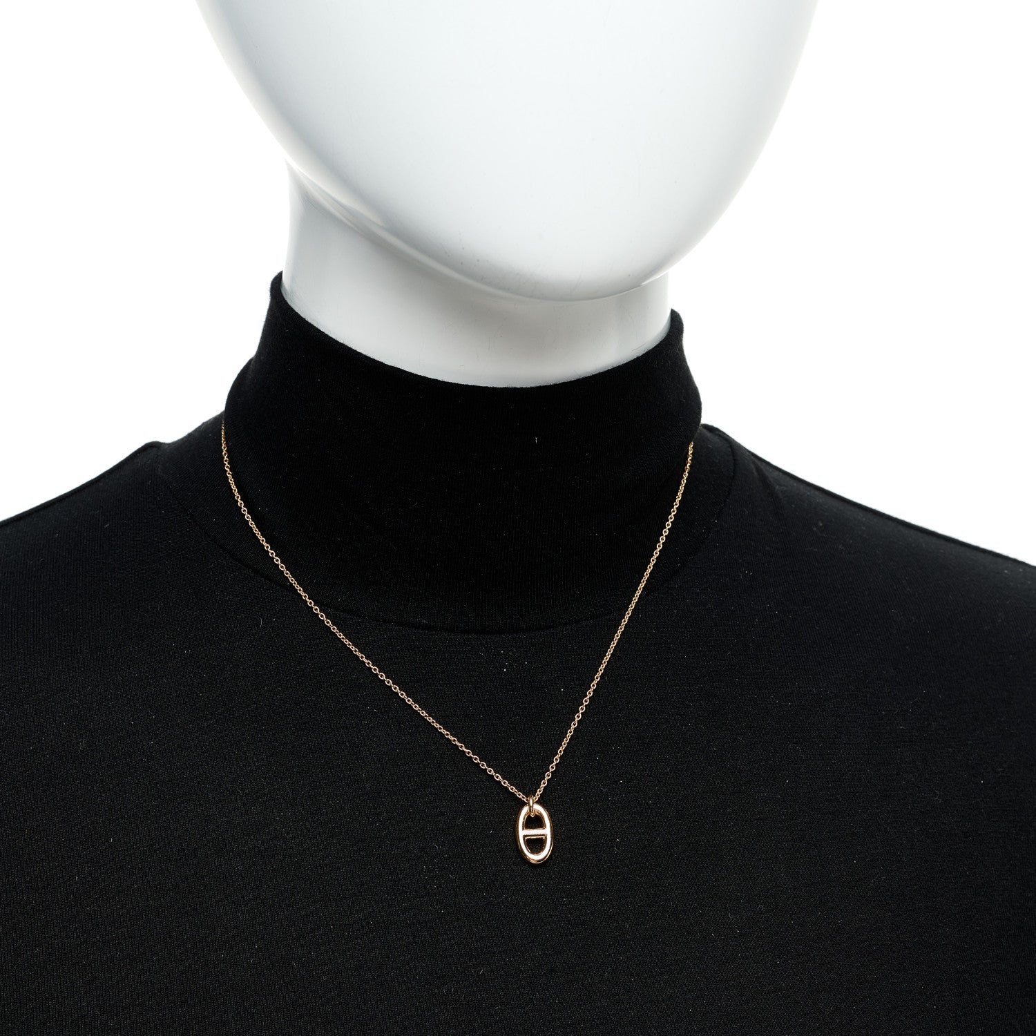Hermes 18K Rose Gold PM Farandole Pendant Necklace 2 of 6