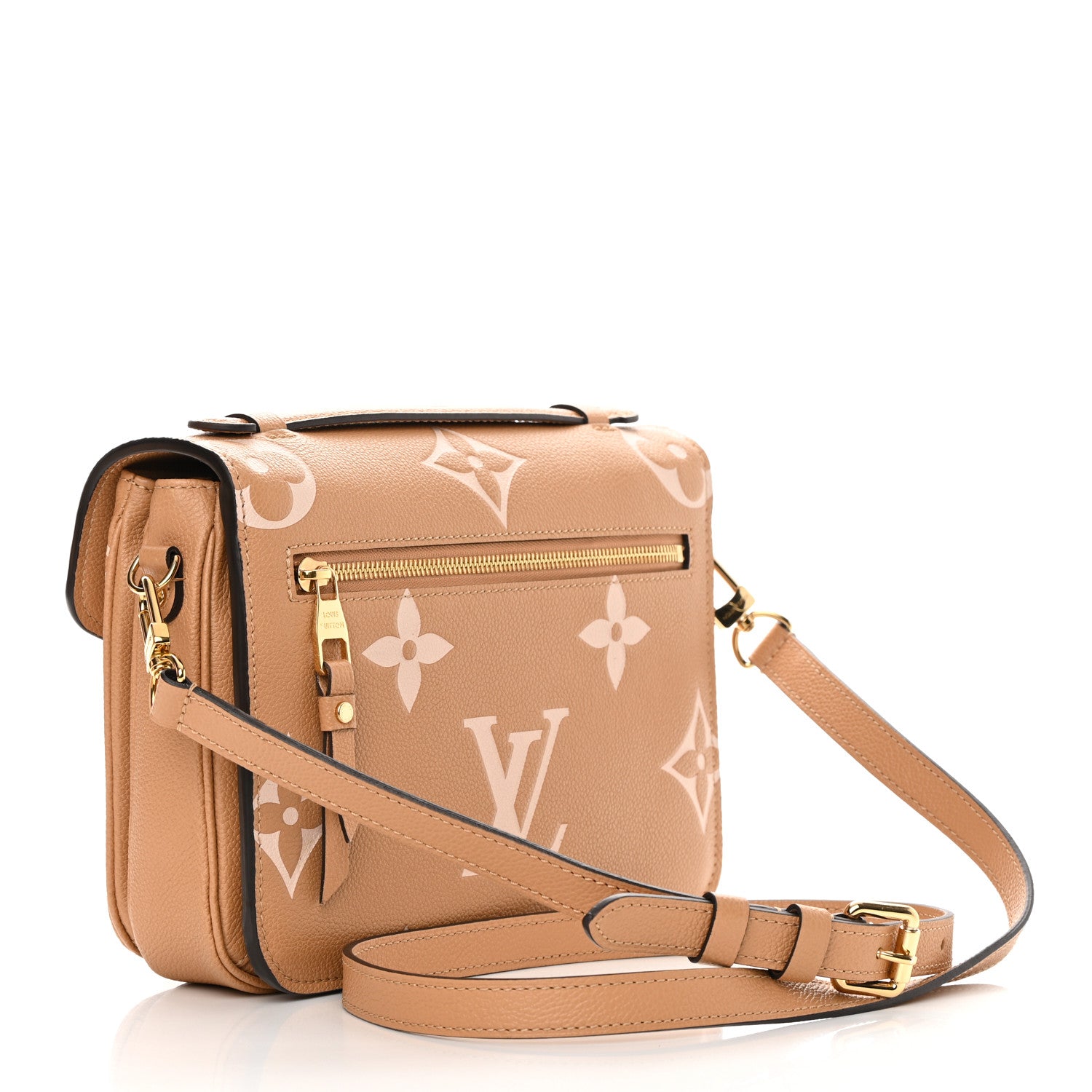Louis Vuitton Empreinte Monogram Giant Pochette Metis Arizona Beige 2 of 12