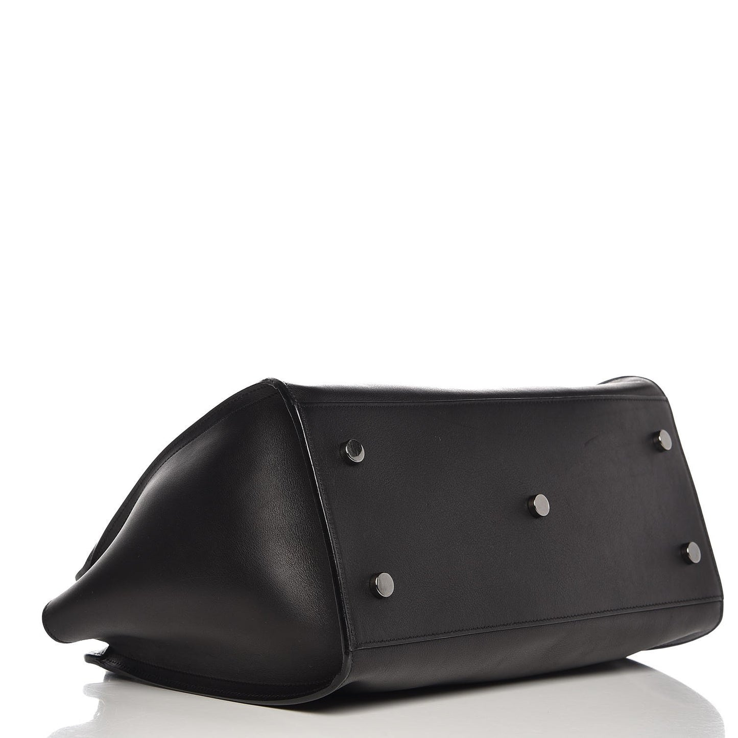 Smooth Calfskin Small Monogram Cabas Black