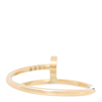 Cartier 18K Yellow Gold Small Juste Un Clou Ring 60 9 3 of 5