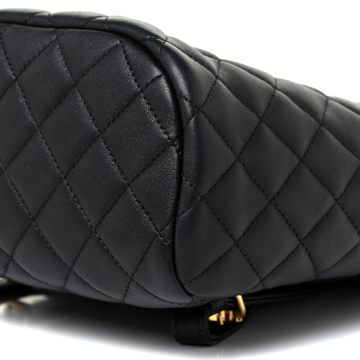 Chanel Calfskin Quilted Mini Urban Spirit Backpack Black 10 of 14