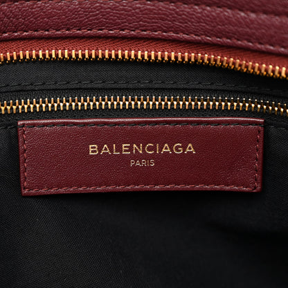 Balenciaga Chevre Gold Metallic Edge Hardware City Cassis 6 of 10
