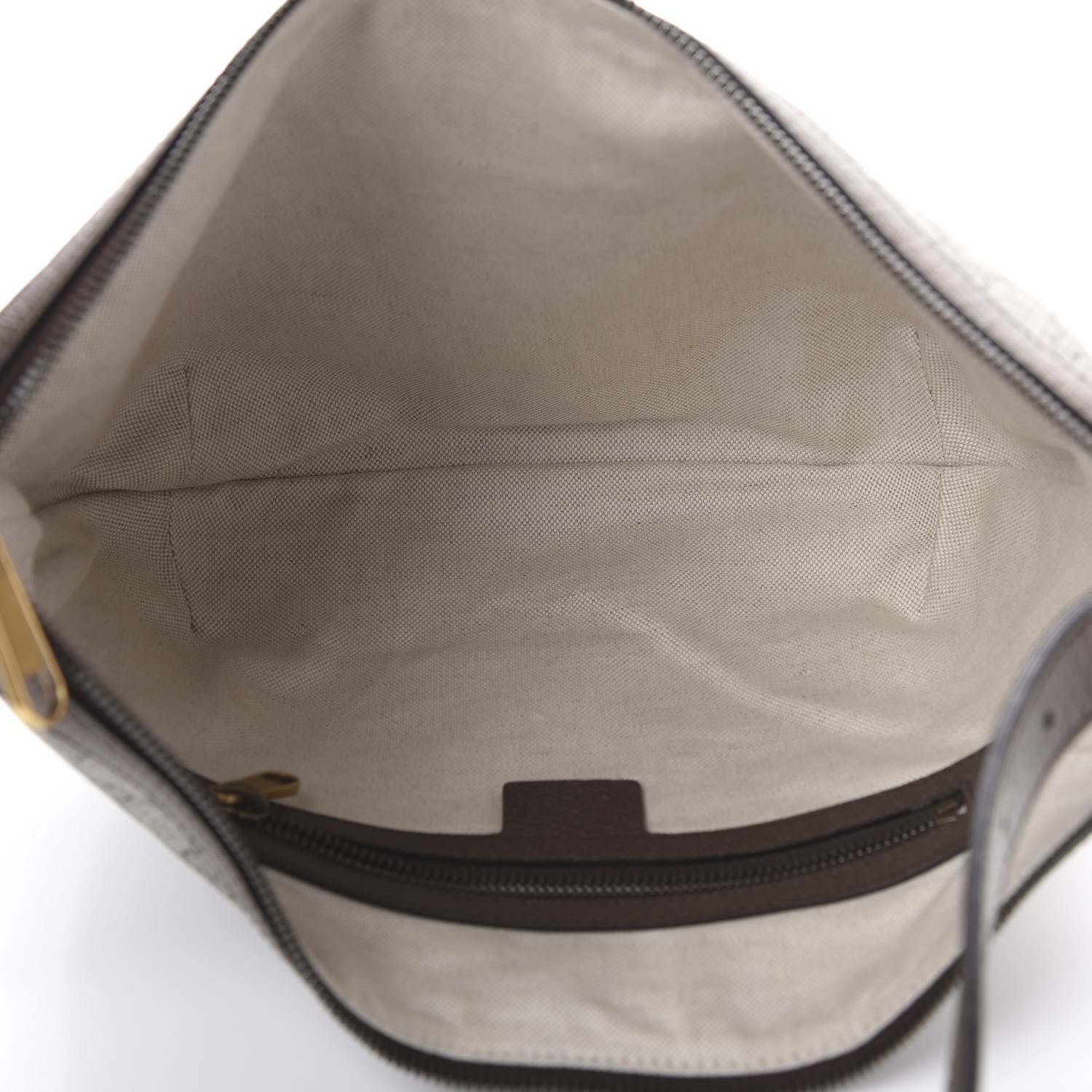 Gucci GG Supreme Monogram Web Small Ophidia Half Moon Hobo Brown 4 of 9